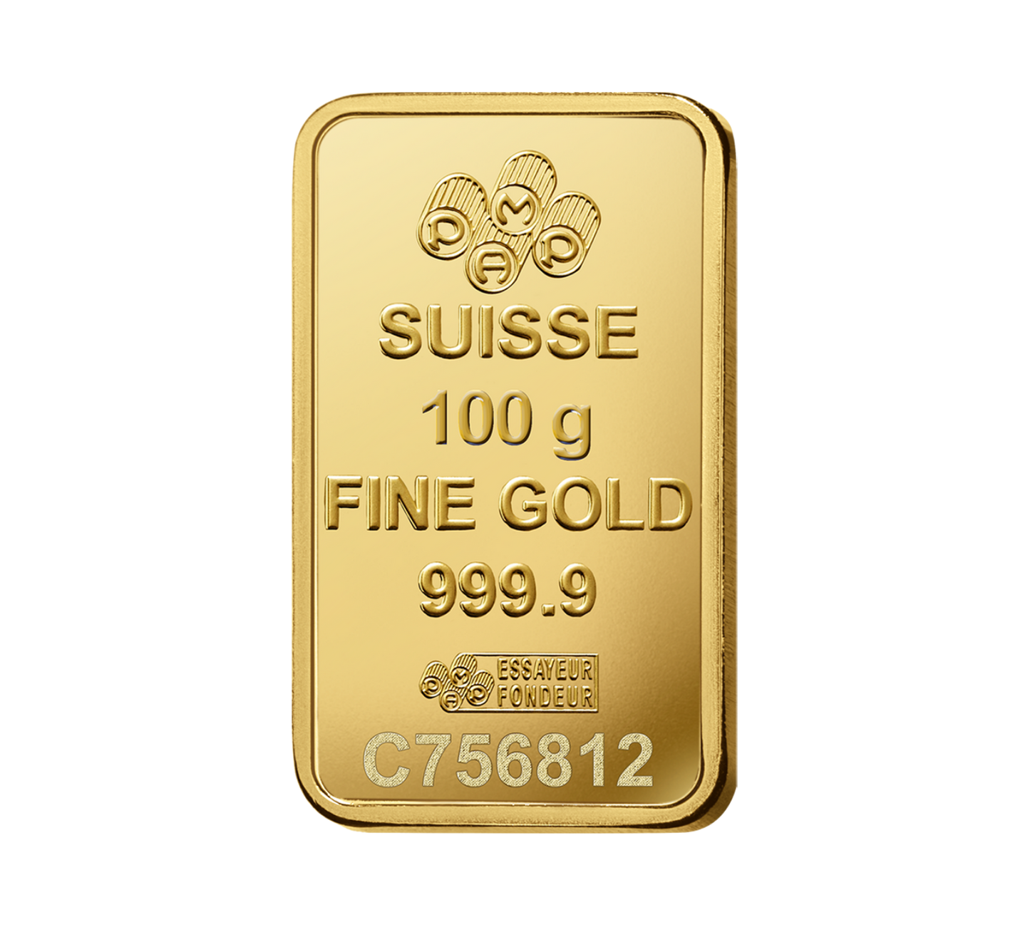 Lady Fortuna™ Gold Minted Bar - 100g