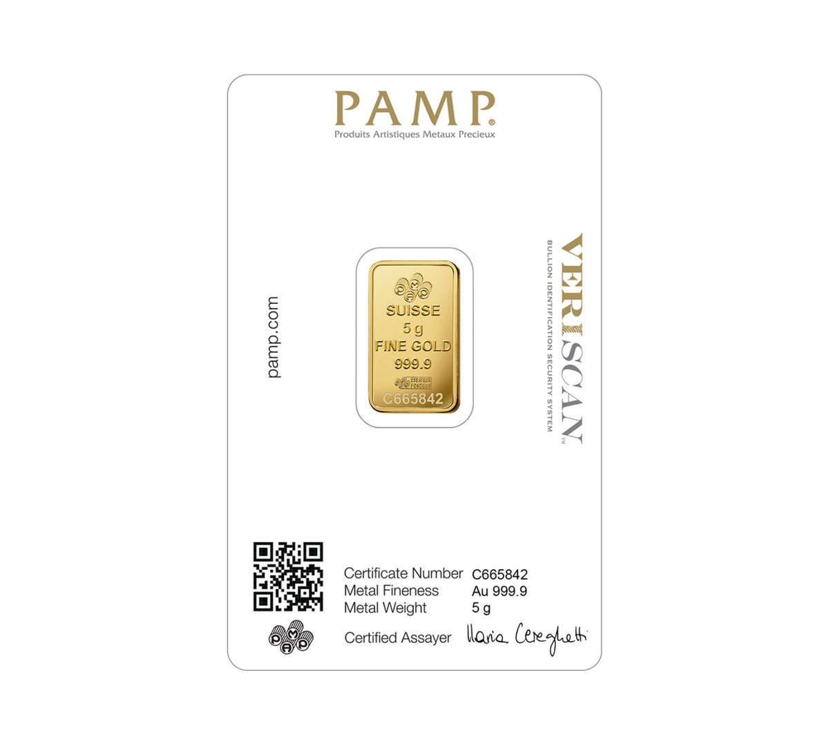 Lady Fortuna™ Gold Minted Bar - 5g