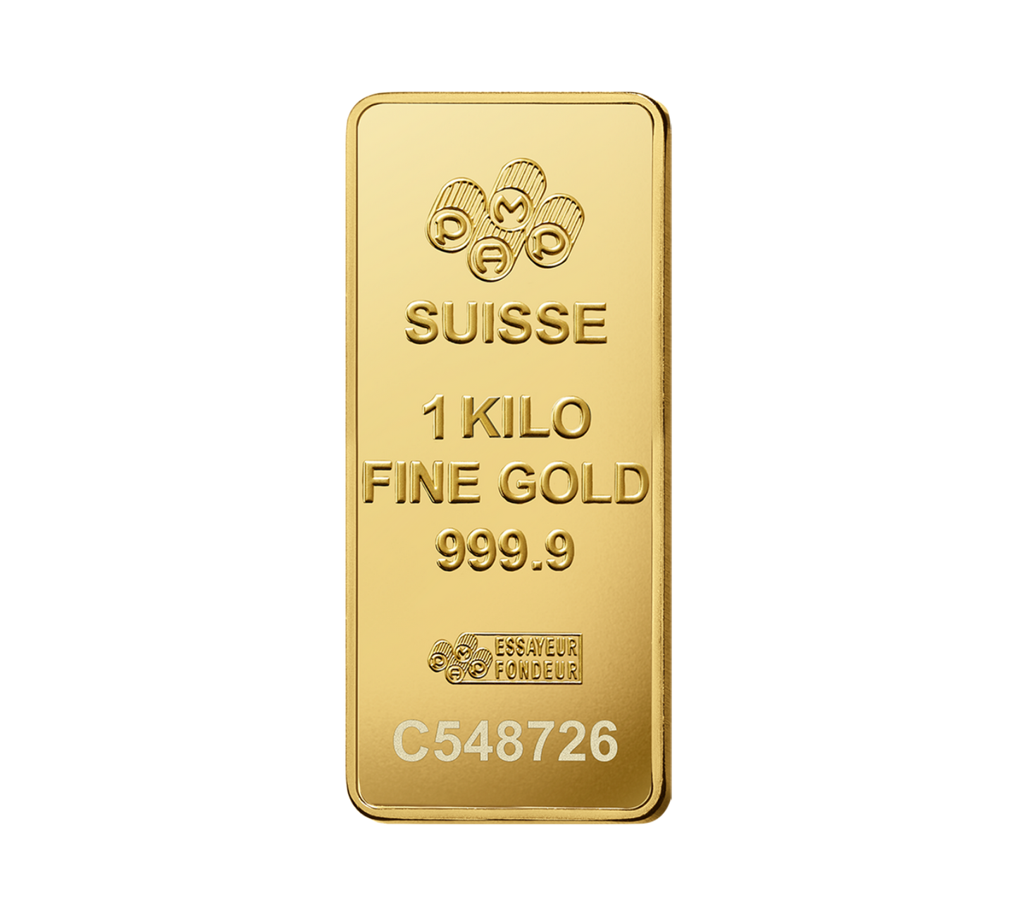 Lady Fortuna™ Gold Minted Bar - 1kg