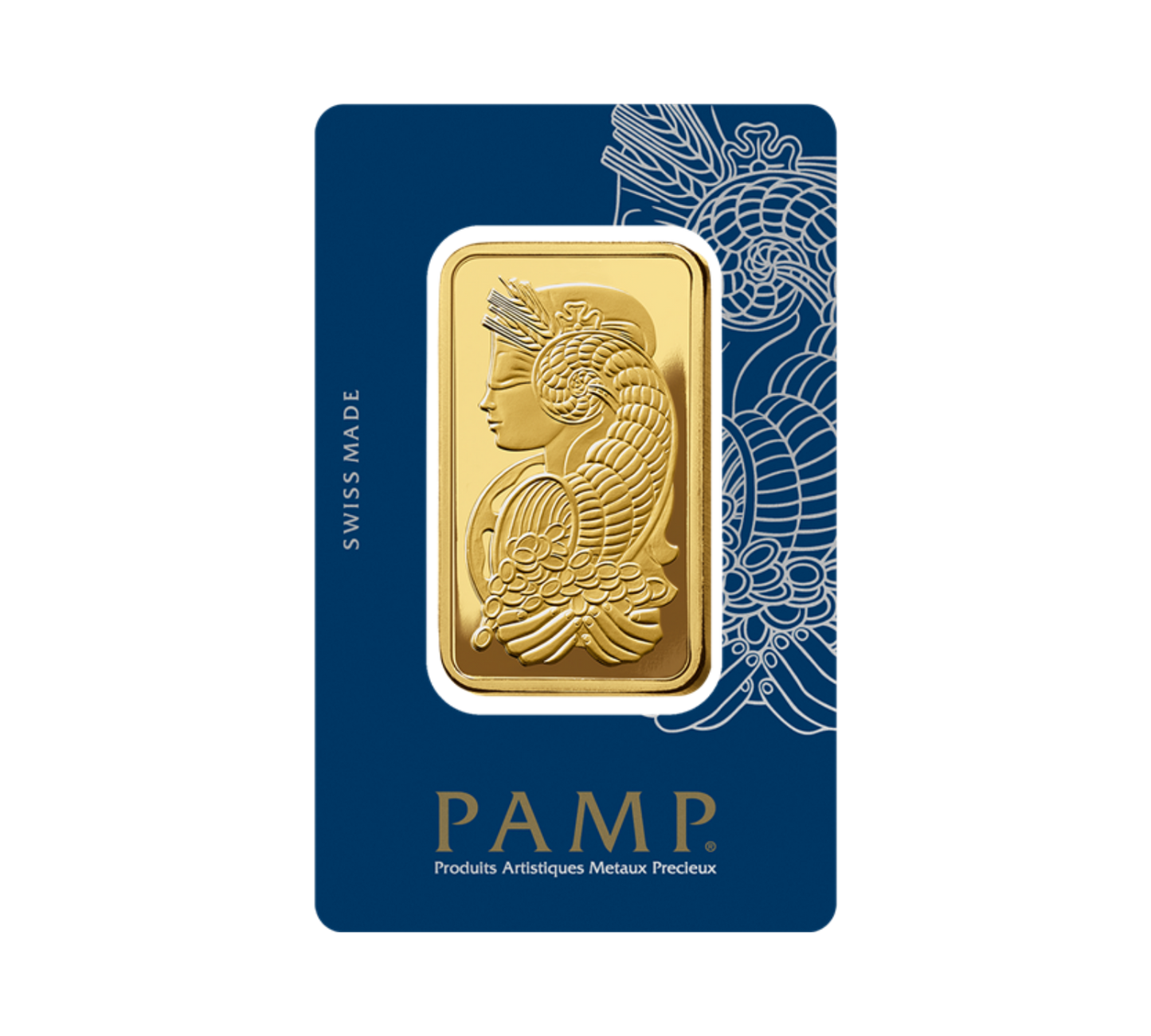 Lady Fortuna™ Gold Minted Bar - 100g