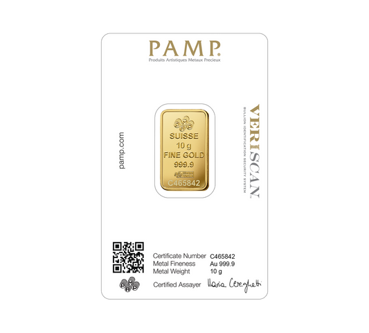 Lady Fortuna™ Gold Minted Bar - 10g